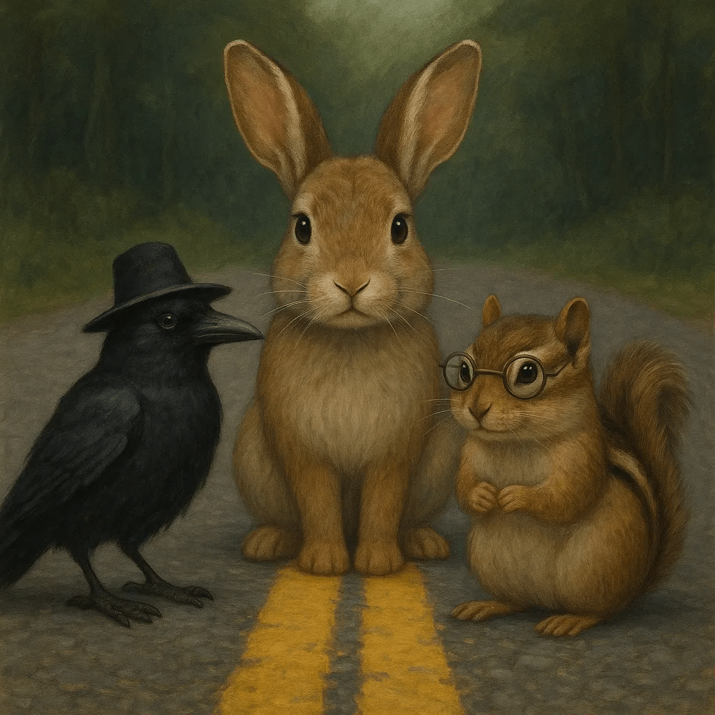 🐾 The Sacred Pavement: Forest Lore, Critter Councils, and&nbsp;Gods..