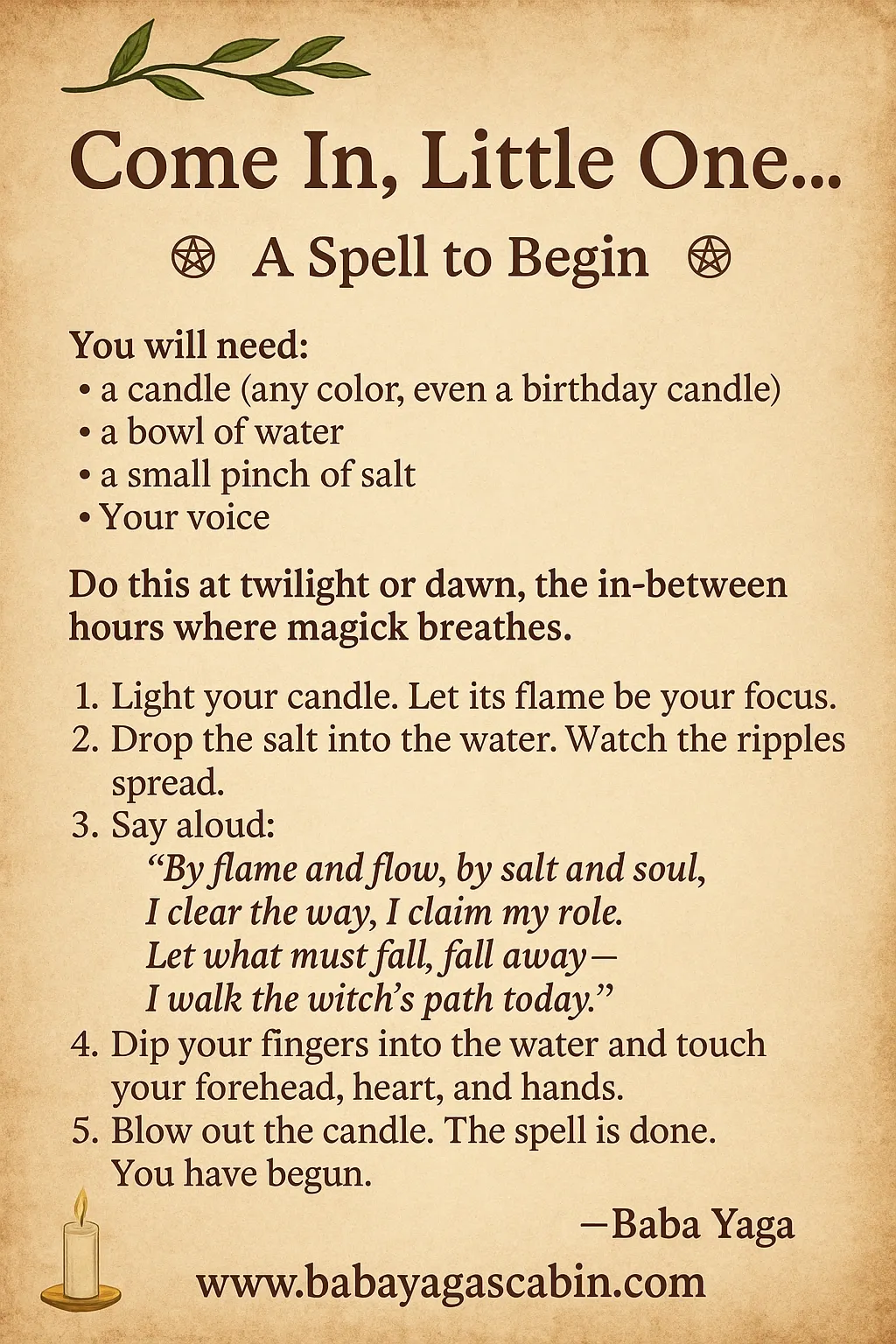 🔮 A Spell to Begin Your Path to&nbsp;Knowing