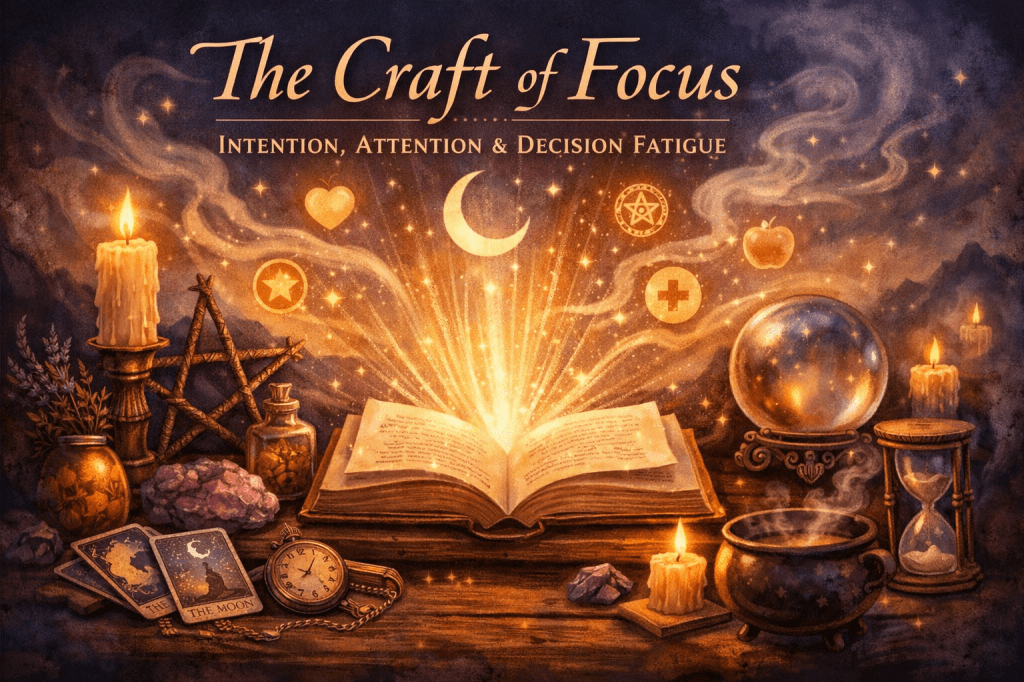 The Craft of Focus: Intention, Attention, and the Quiet Theft of Decision&nbsp;Fatigue
